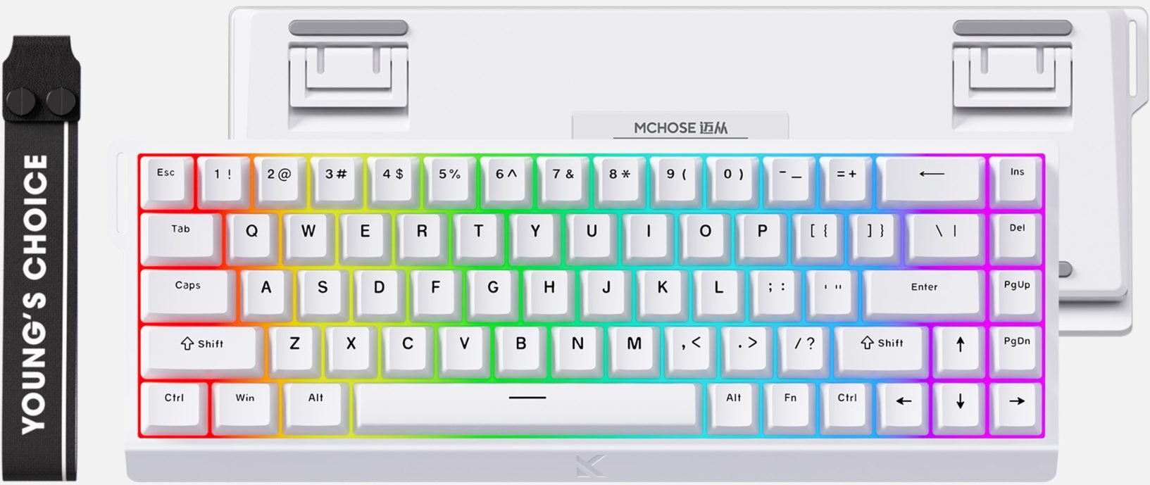 Klaviatūra MCHOSE HW-Ace68-15 (6941750503370) | 6941750503370