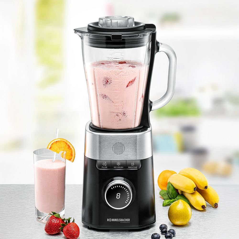 Rommelsbacher galda blenderis MX 1260 (black/nerūsējošais
