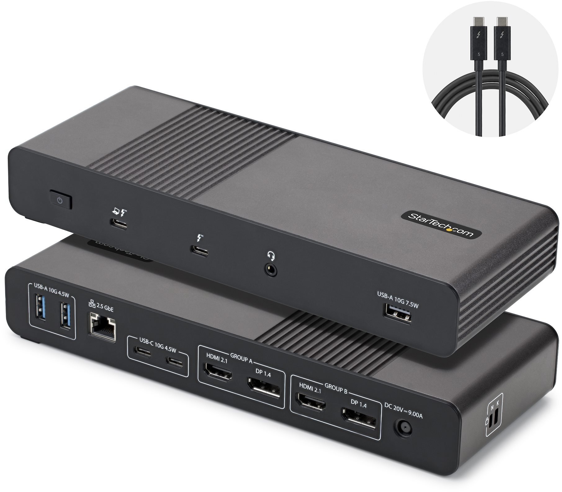 Dokstacija StarTech StarTech 206UE-TB5USB4DOCK vadu Thunderbolt