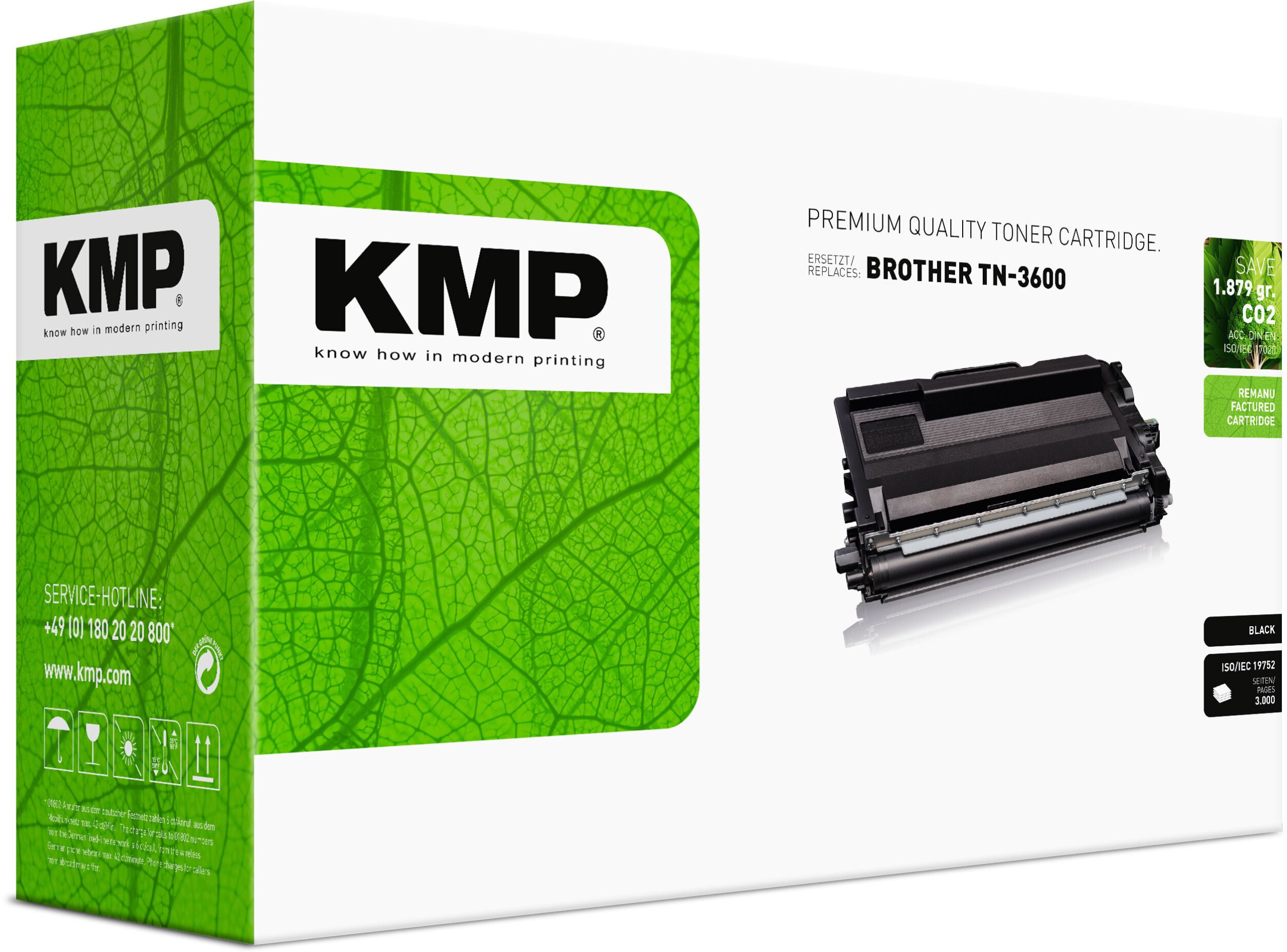 KMP Printtechnik AG Toners Brother TN-3600