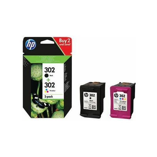 HP 302 Combo Tintes kārtridži  Melns