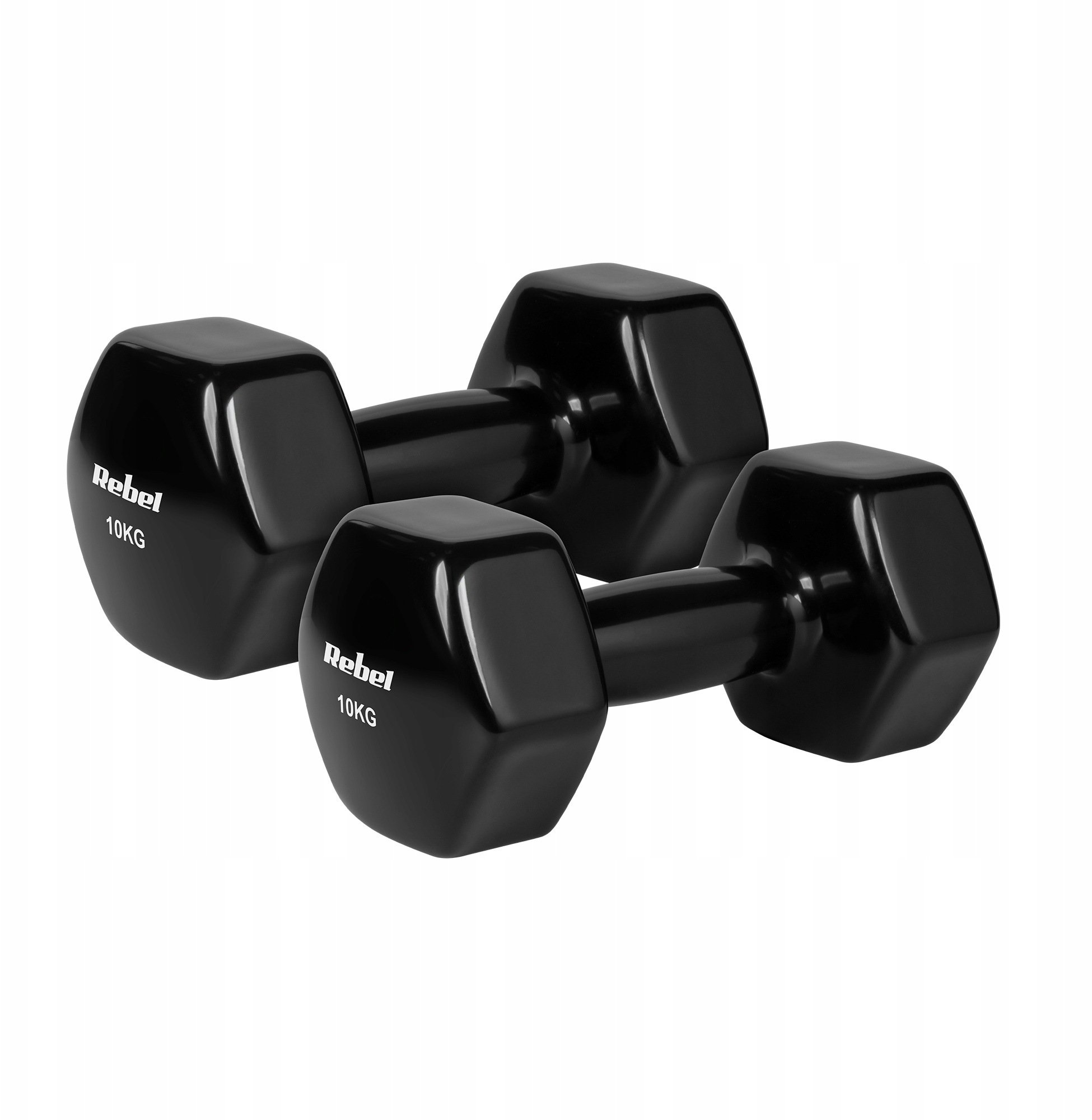 Svara diski vinila pārklājuma HEX 2x10kg