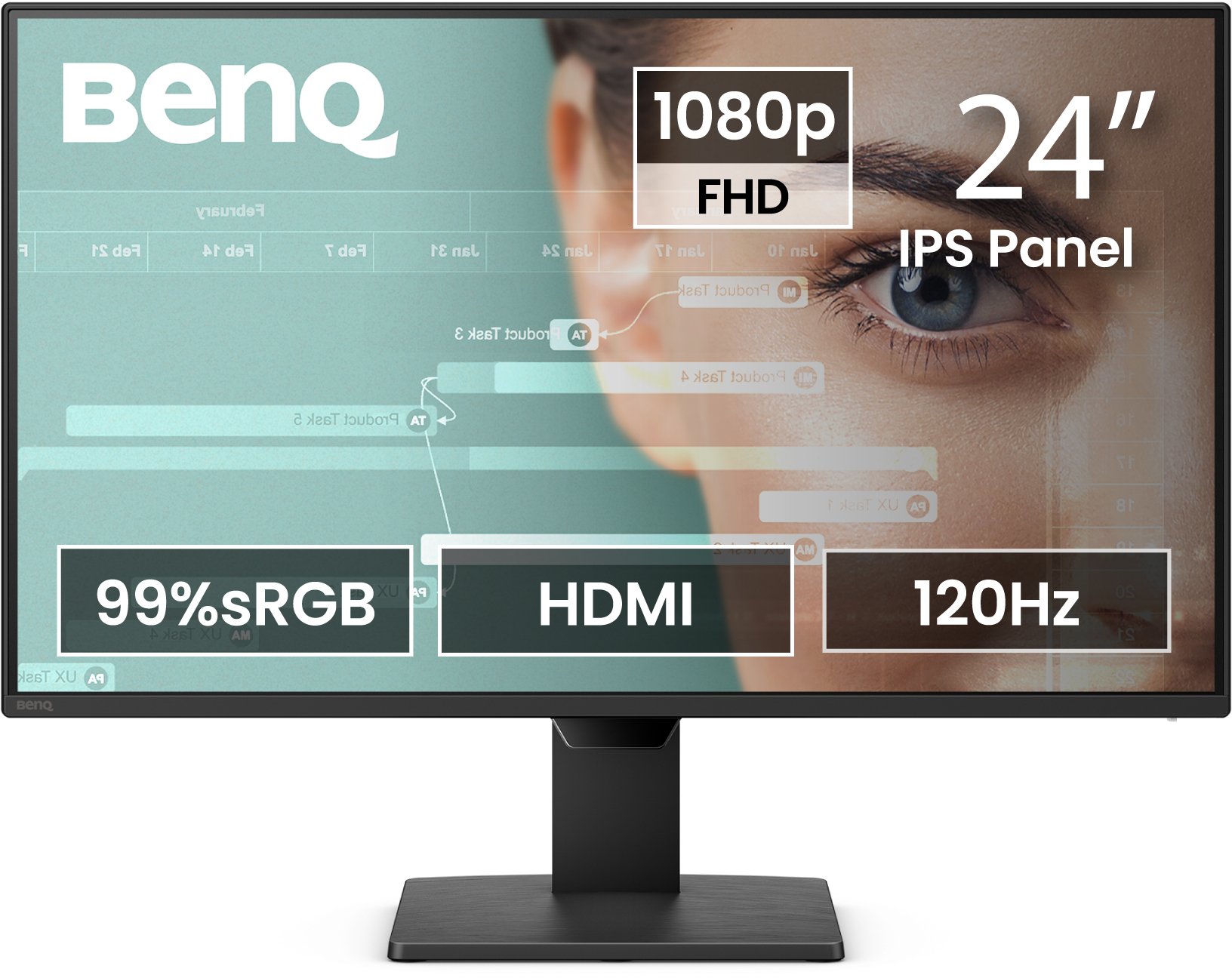 BenQ Monitor 24 inches GW2490P IPS