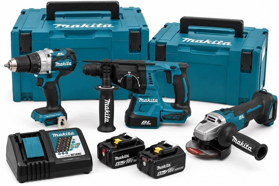Elektriskās instrumentu komplekts Makita MAKITA KOMPLEKTS