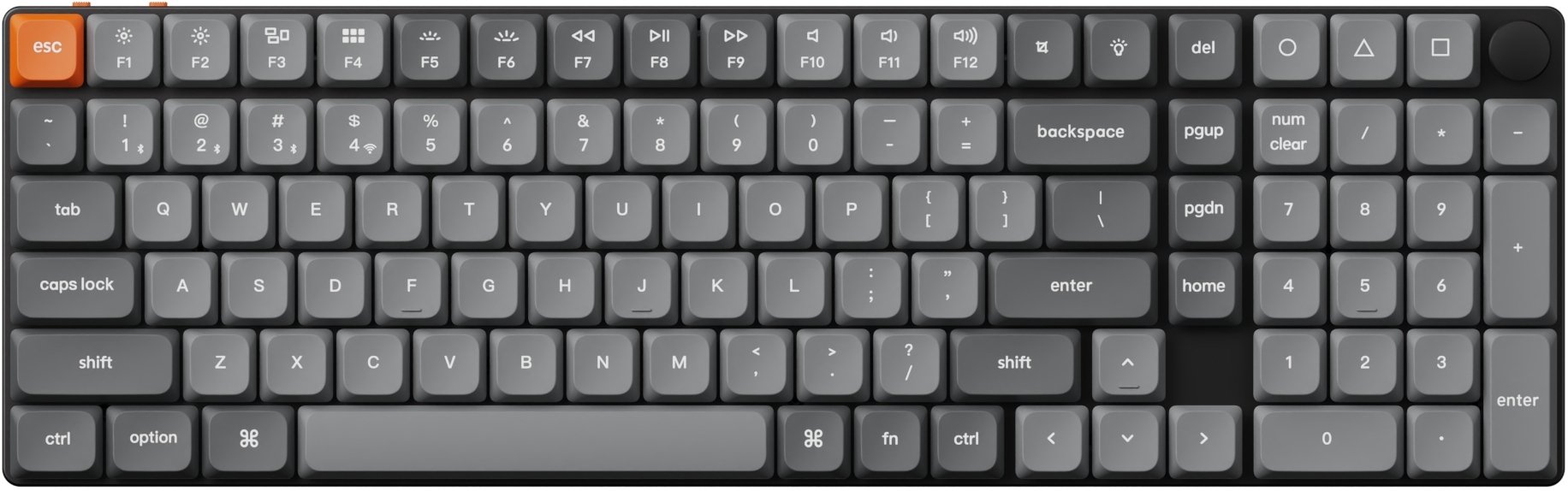 Klaviatūra Keychron K17 Max Low Profile