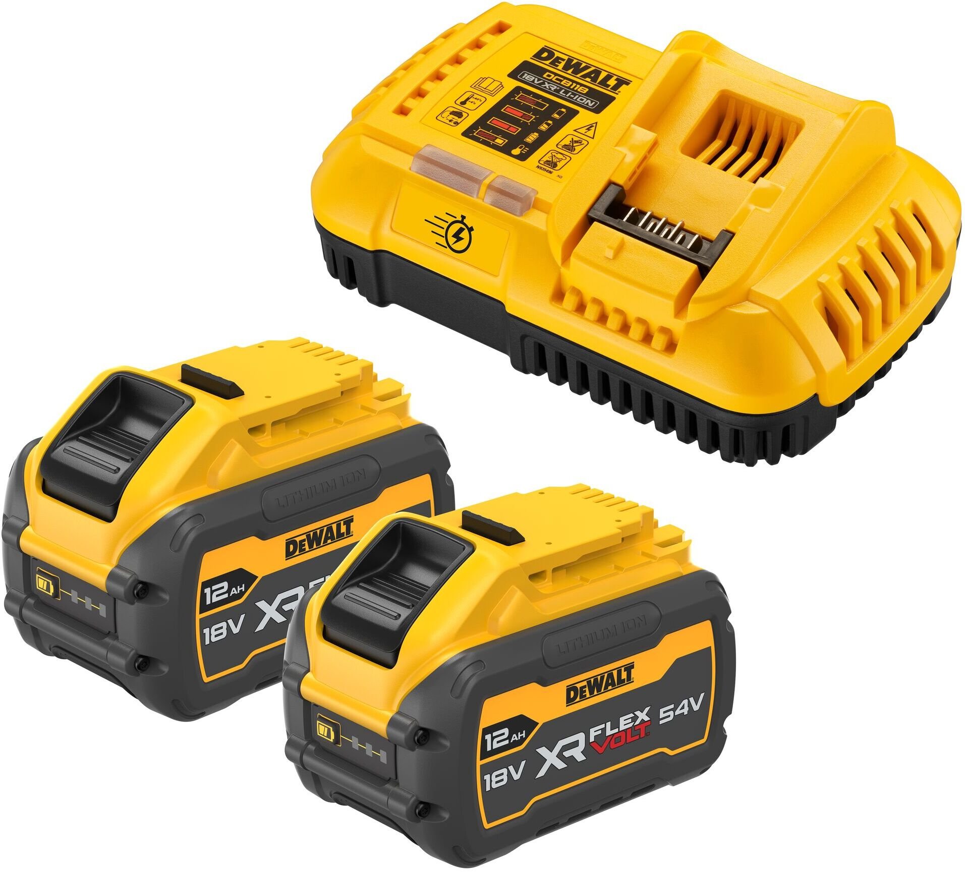 Akumulatoru komplekts Dewalt Tabless 216 Wh