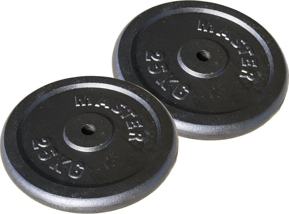 Svara diski čuguna MASTER 25 kg