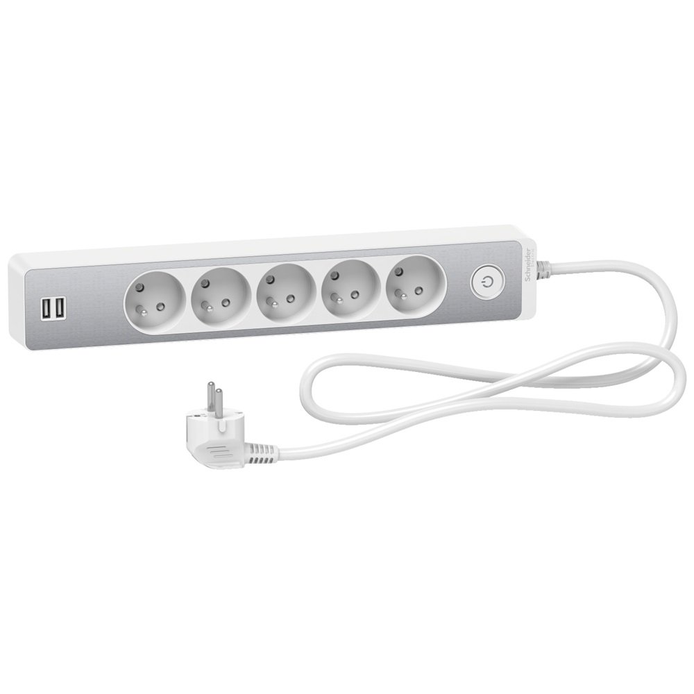 Strāvas pagarinātājs Schneider Electric Odace pretpārsprieguma