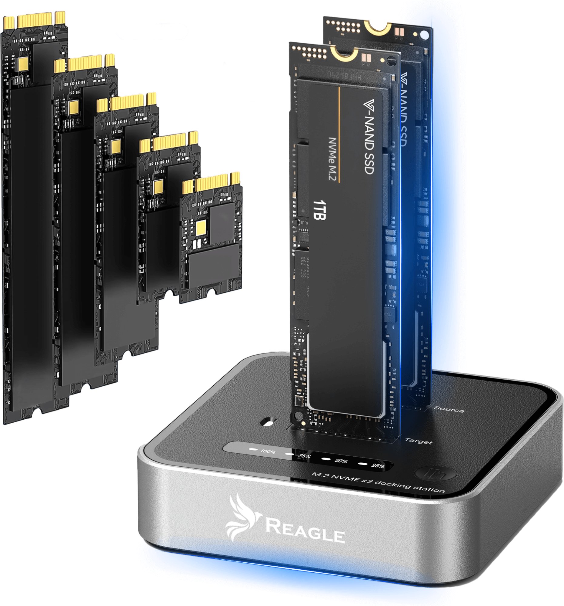 Dokstacija Reagle SSD NVME PCIe M