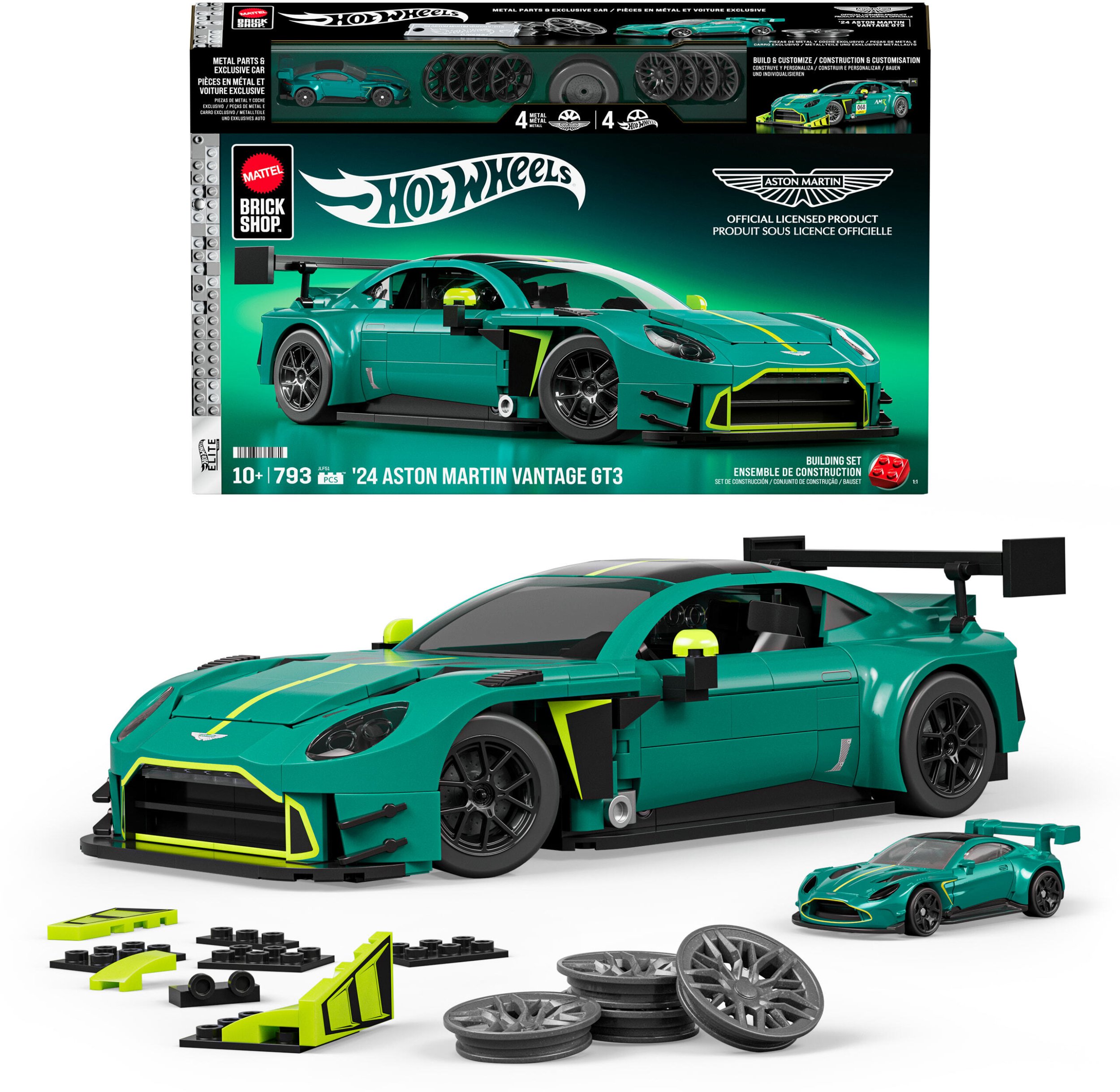 Mattel Brick Shop Hot Wheels Elite