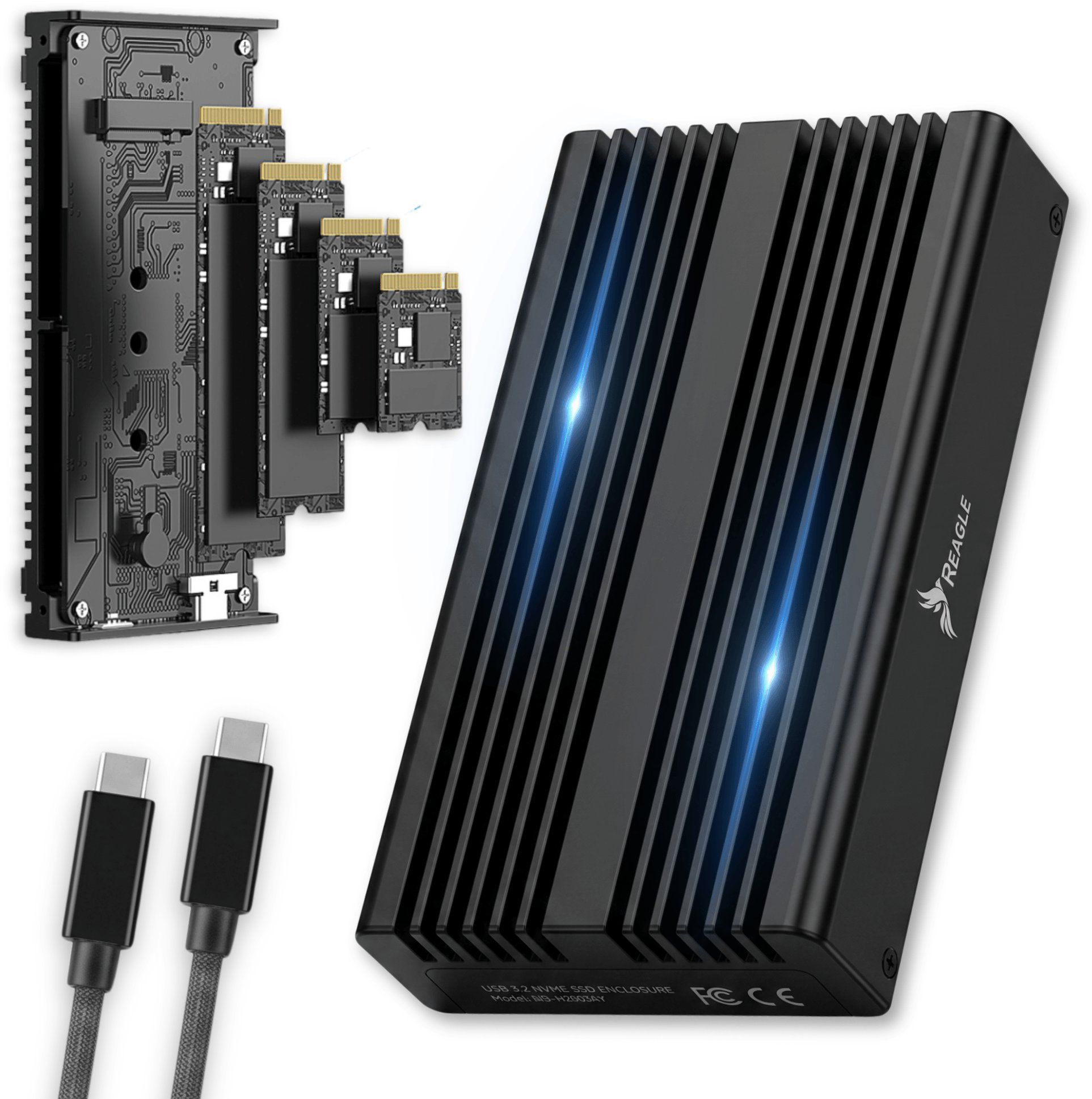 Korpuss SSD M.2 NVME PCIE