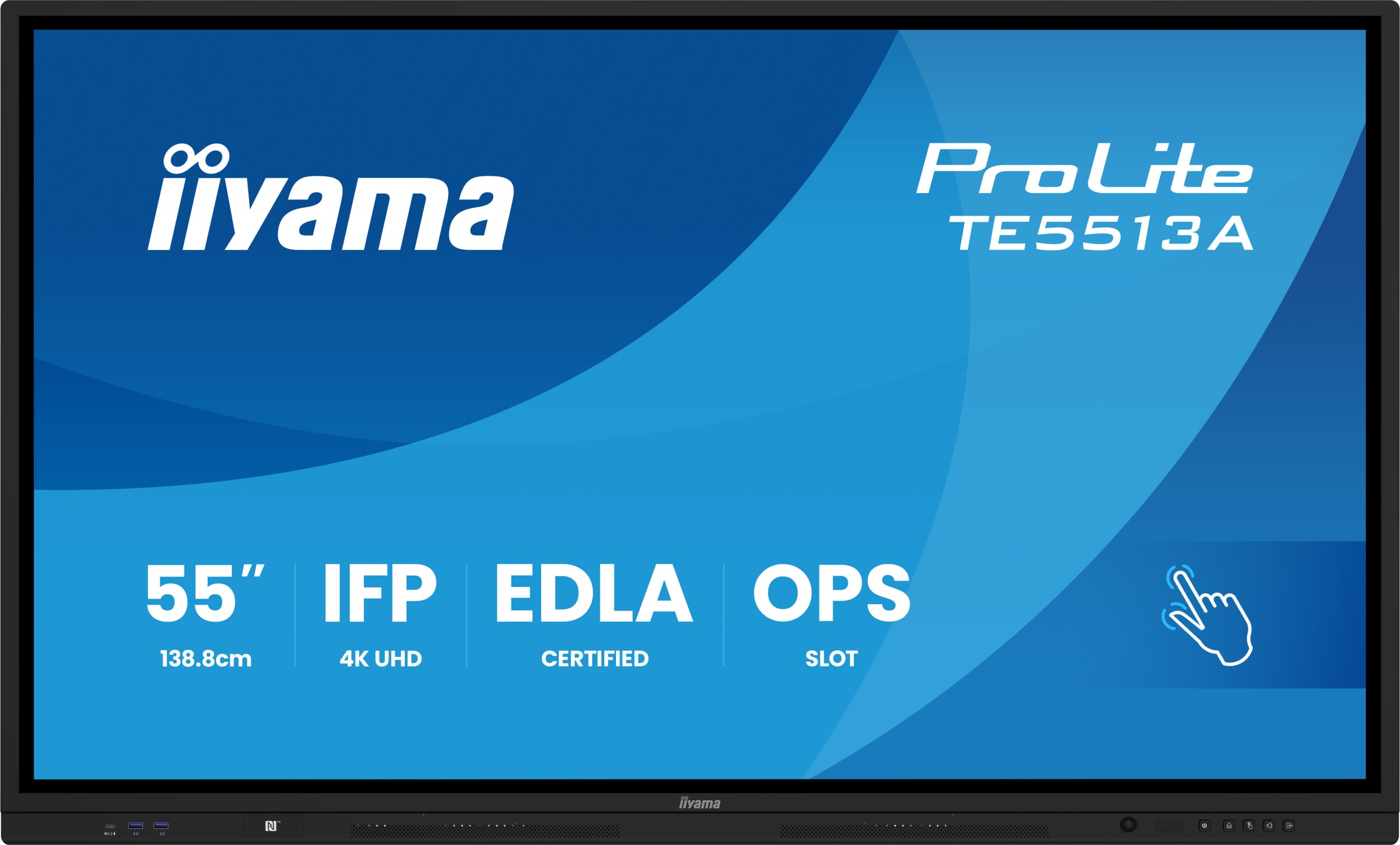 IIYAMA 163.9cm(65") TE6513A-B1AG 16:9