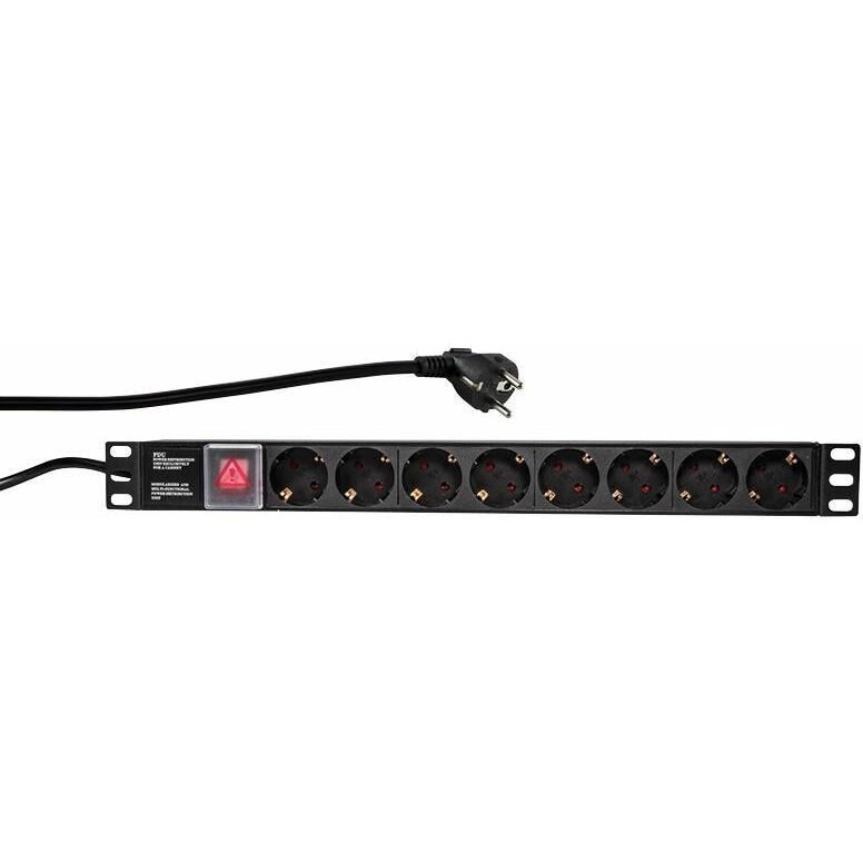 Logilink 19" strāvas sadalītājs ar 8
