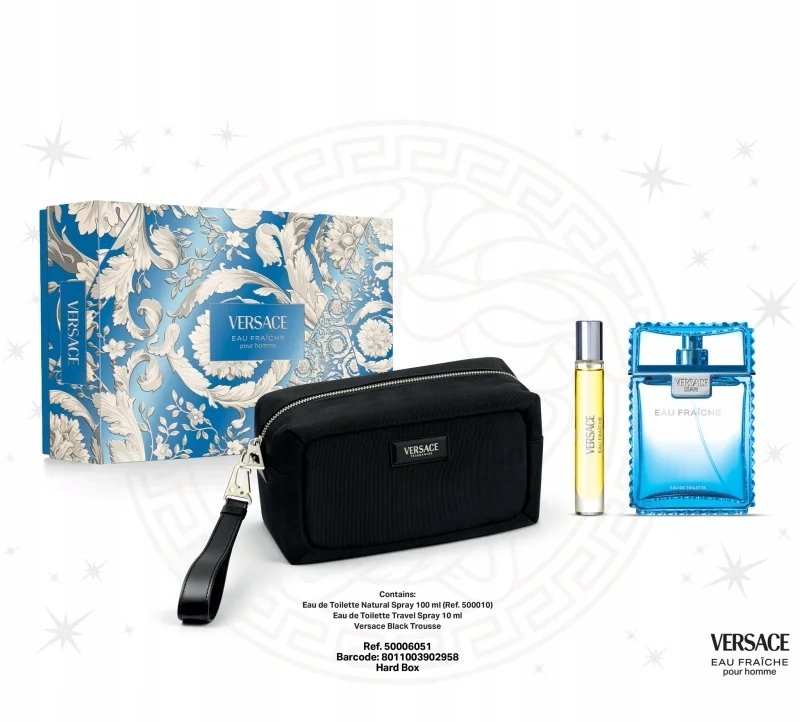 Komplekts Versace Eau Fraiche vīriešu tualetes