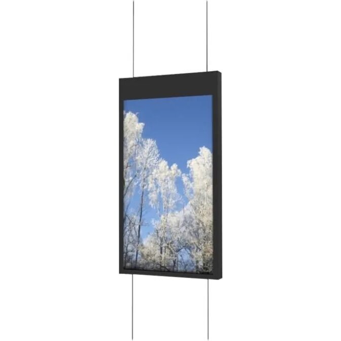 Sbox Sienas kronšteins Samsung OM55N-DS, Black