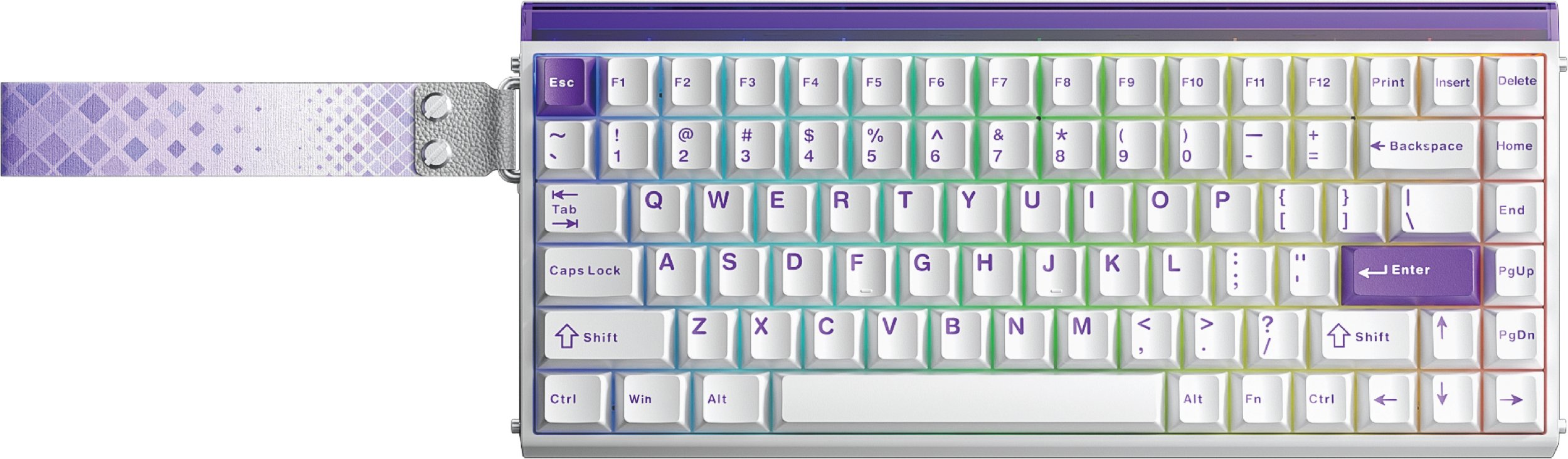 Aula Hero 84 HE tastatūra ar