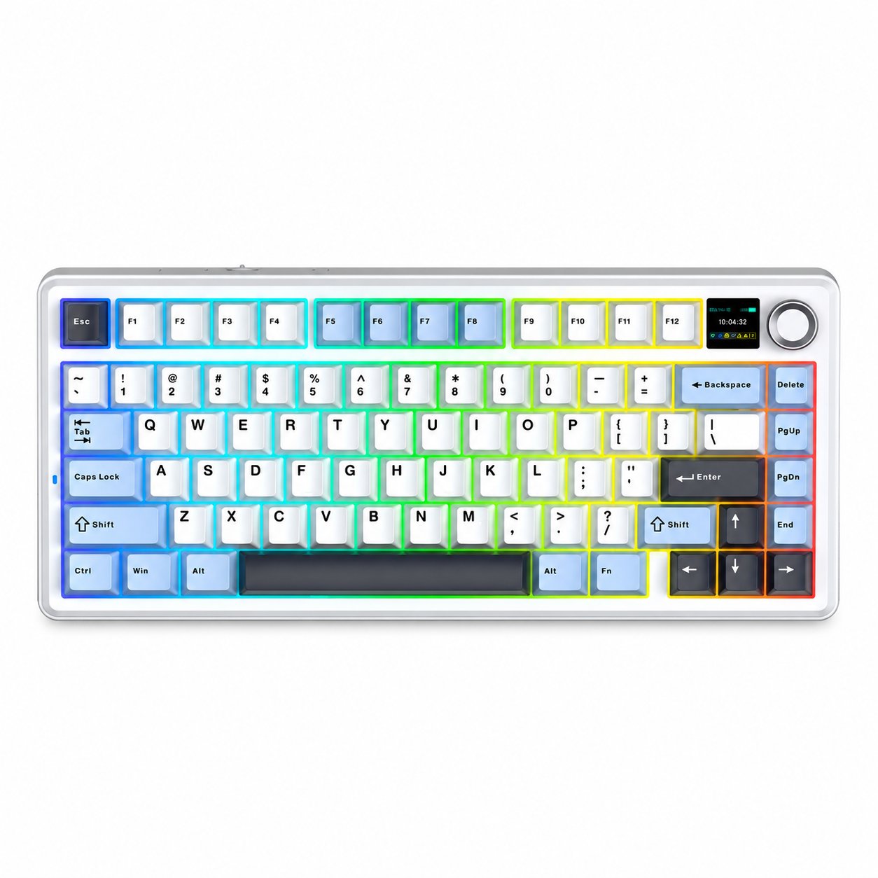 Klaviatūra Aula F75 MAX Glacier Blue