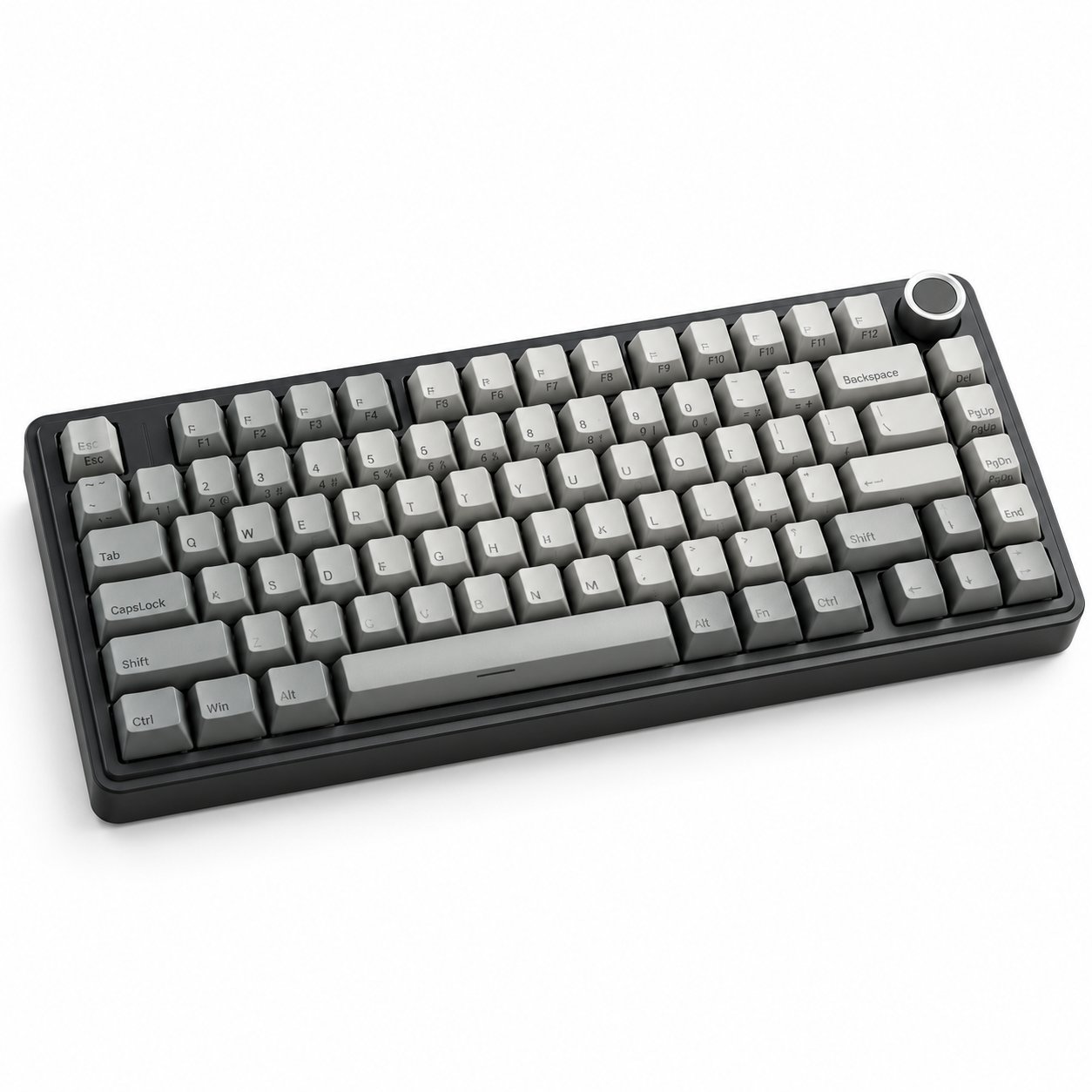 Klaviatūra Aula Magnetyczna F75HE Black Grey