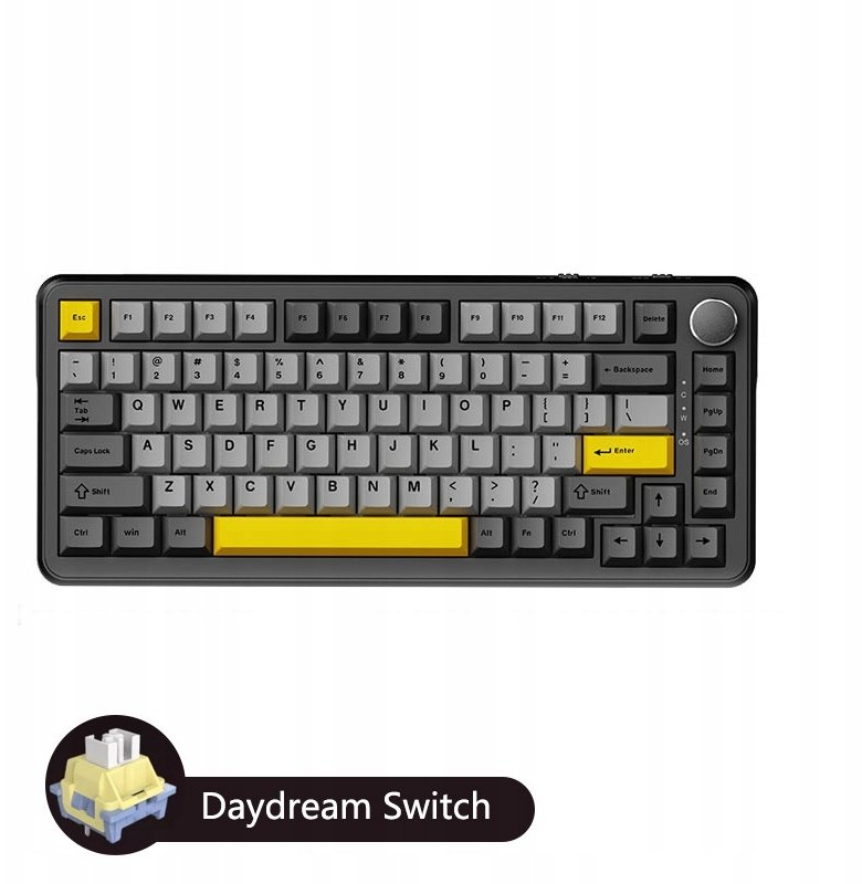 Spēļu mehāniskā bezvadu tastatūra Ajazz AK820