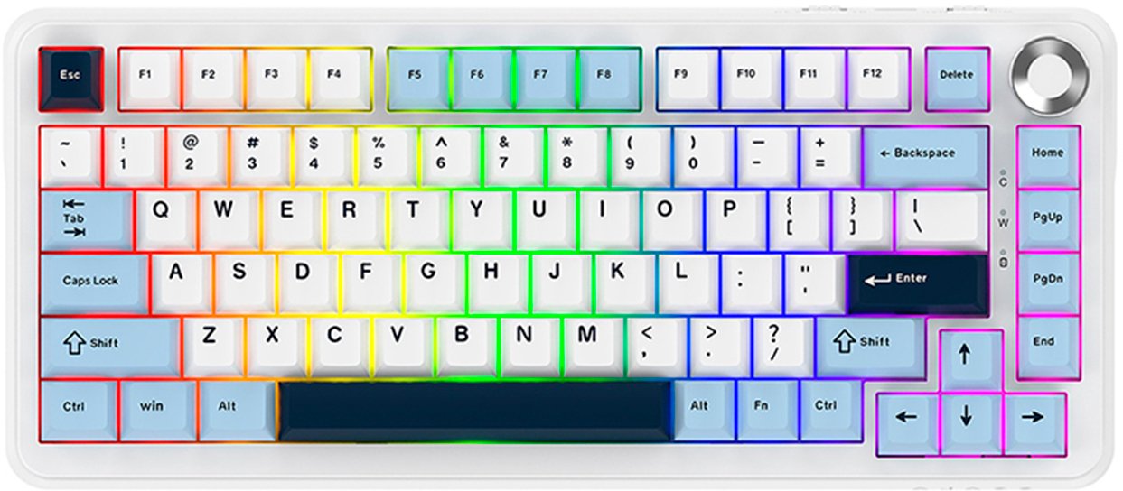 Bezvadu mehāniskā tastatūra Ajazz AK820 MAX