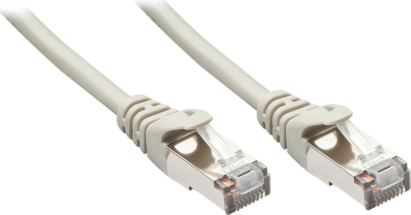Lindy Patchcord Cat.5e, F/UTP, szary