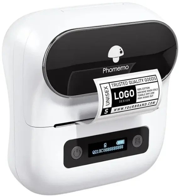 Etiķešu printeris Niimbot Phomemo M220, balts