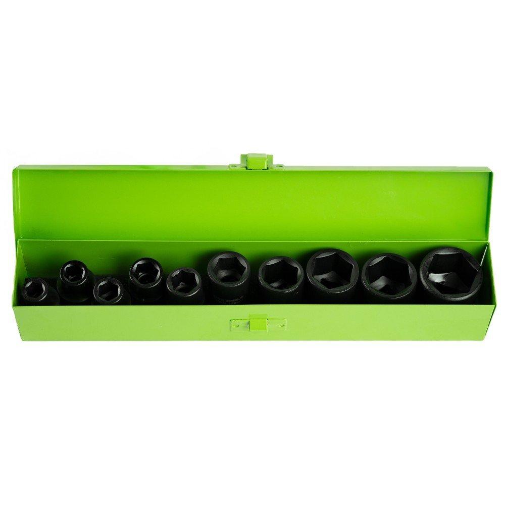 DSDTOOLS 1/2" HEX metriskās galviņas, 10
