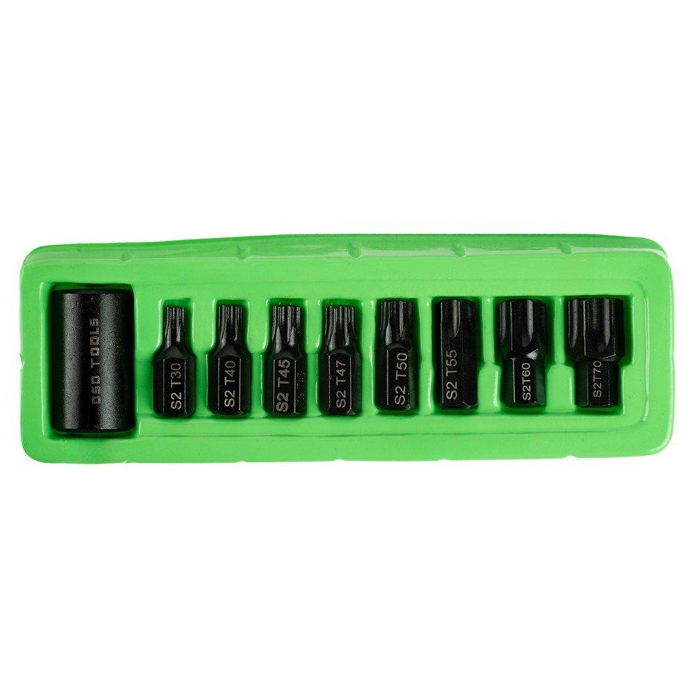 DSDTOOLS 1/2" TORX zvaigžņu uzgaļu komplekts