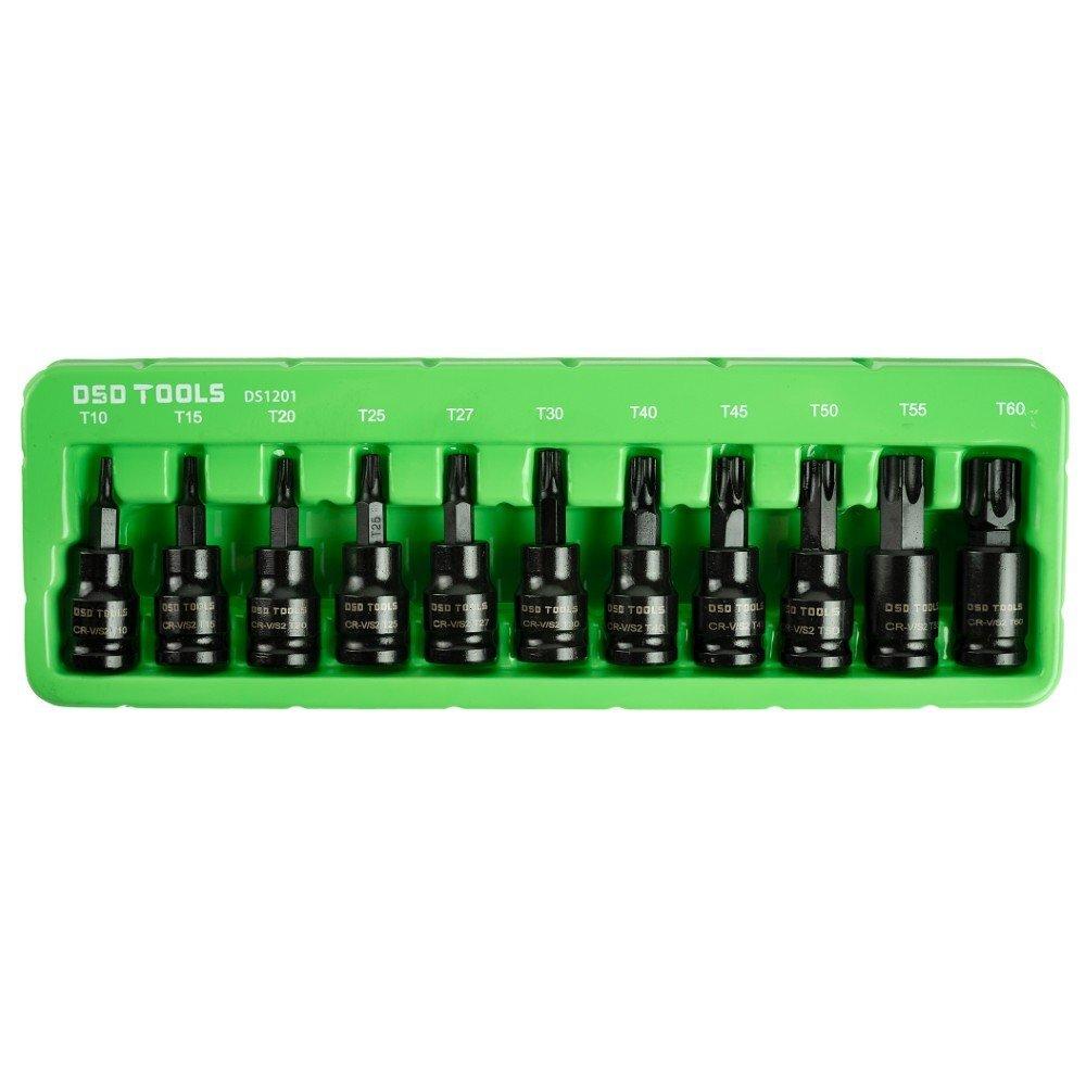 DSDTOOLS 3/8" TORX zvaigžņu galvu komplekts