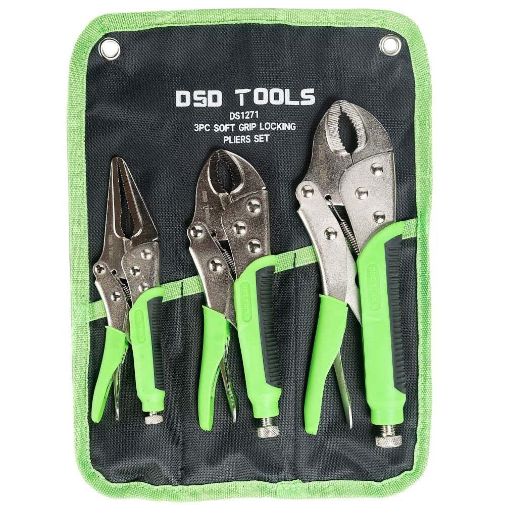 DSDTOOLS 3 gab. Fiksācijas knaibles komplekts