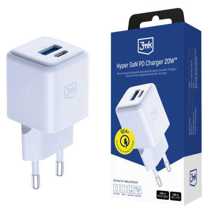 3MK Hyper GaN Fast Charger Tīkla
