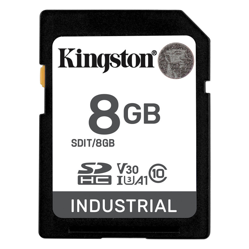 Industriālā SDHC karte Kingston 8 GB
