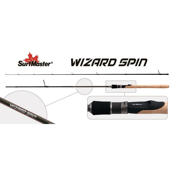 @ Makšķerkāts SURF MASTER «WIZARD Spin