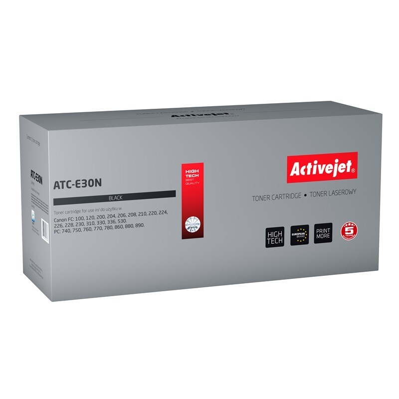 Activejet ATC-E30N Tonera kasetne (rezerves Canon