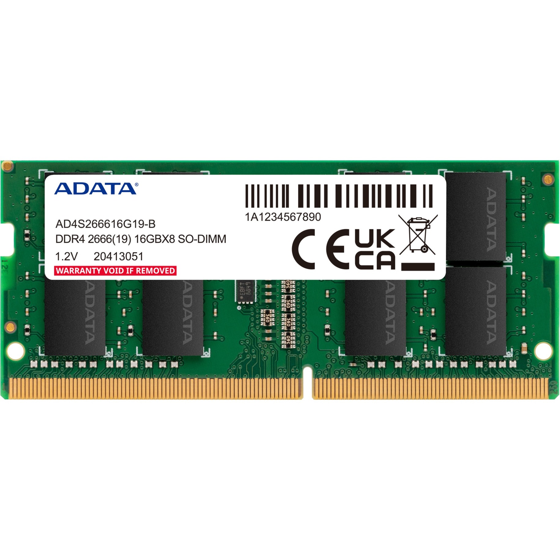 ADATA SO-DIMM 4 GB DDR4-2666 (1x