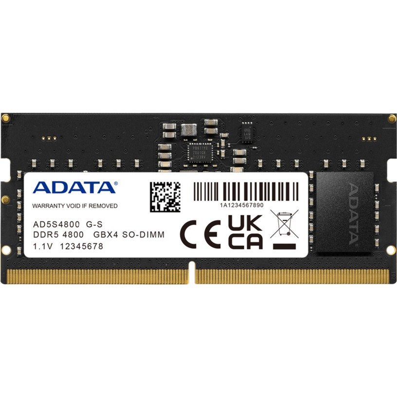 Adata/SO-DIMM DDR5/8GB/4800MHz/CL40/1x8GB atmiņas modulis | 203A500