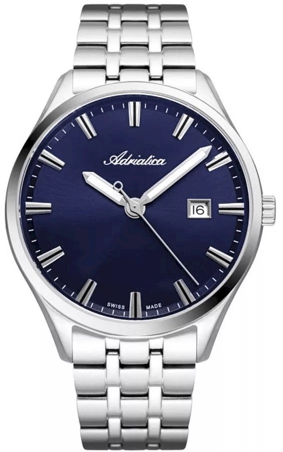 Vīriešu pulkstenis Adriatica A8330.5115Q Silver