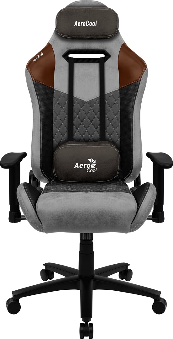 Fotel Aerocool Duke szary | AEROAC-280DUKE-GREY
