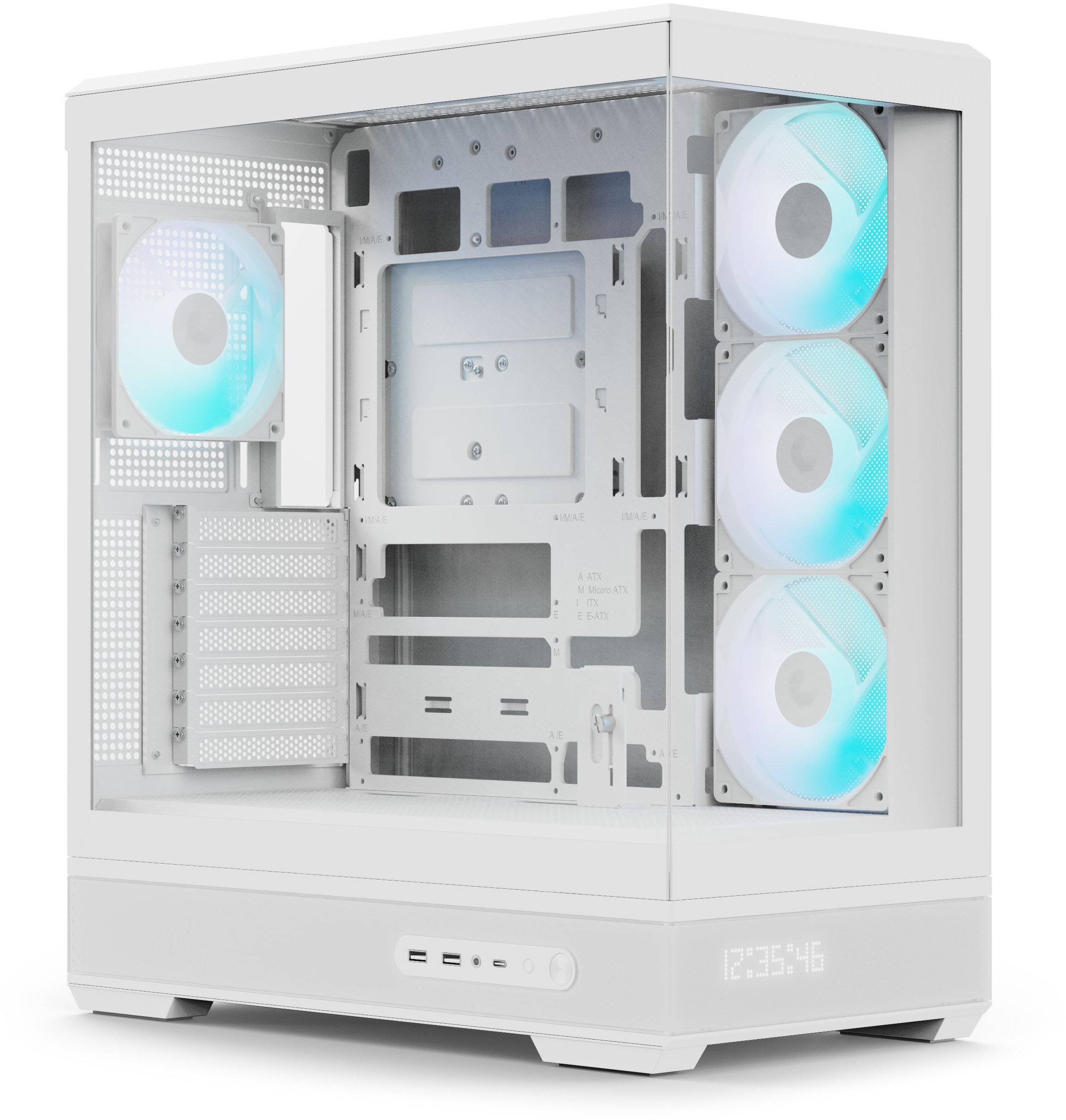 Datora korpuss AeroCool Geh Midi P500B-Digi