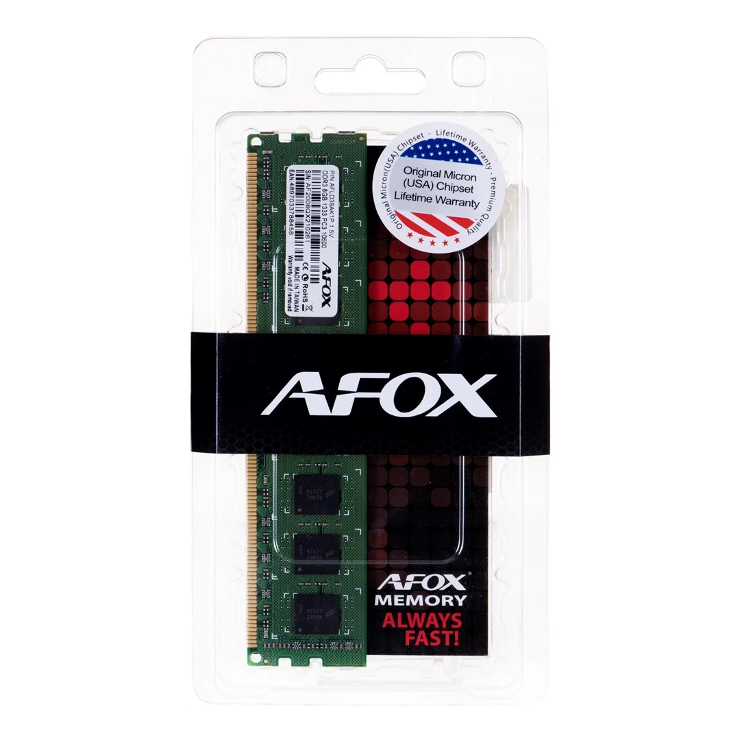 AFOX DDR3 8GB 1866MHz 240-pin DIMM
