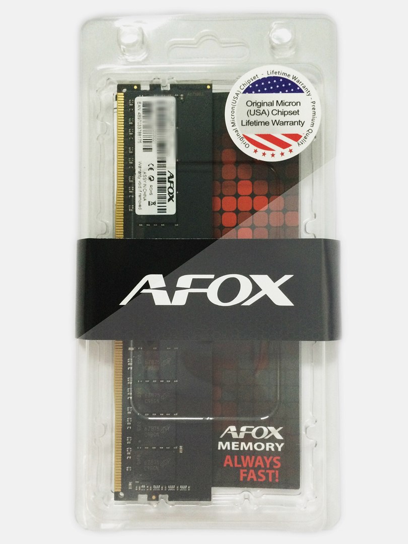 AFOX AFLD44EN1P atmiņas modulis 4 GB
