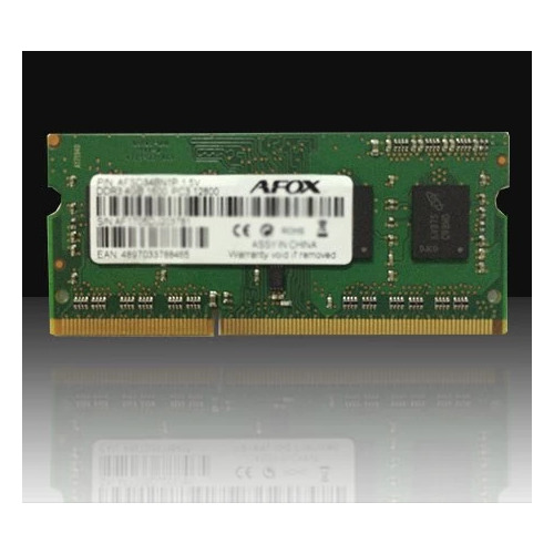 AFOX SO-DIMM DDR3 8GB 1866MHZ LV