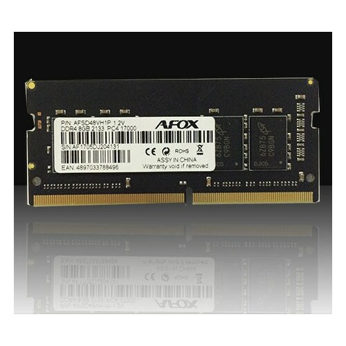 Laptop operatīvā atmiņa SODIMM DDR4 8GB