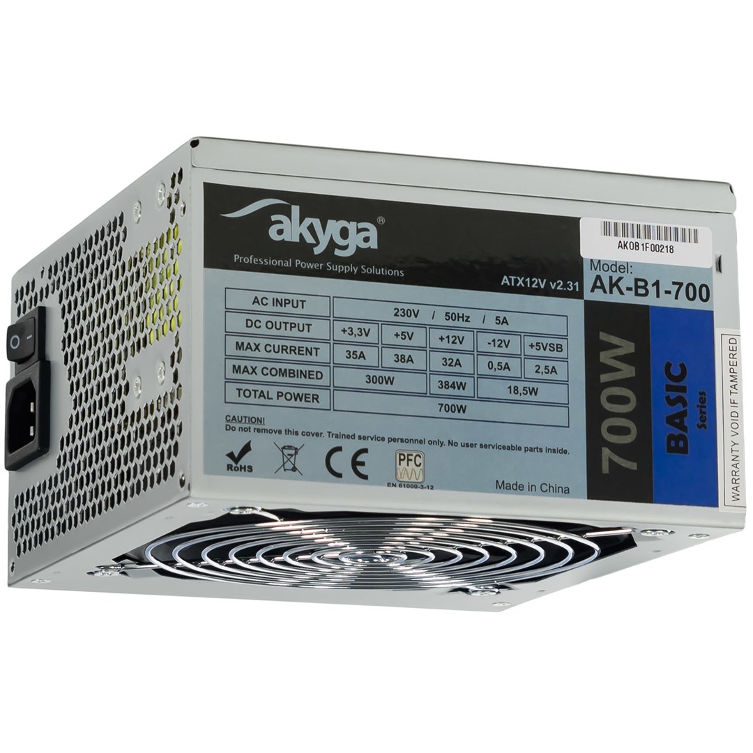 AKYGA barošanas bloks - 700W 20+4