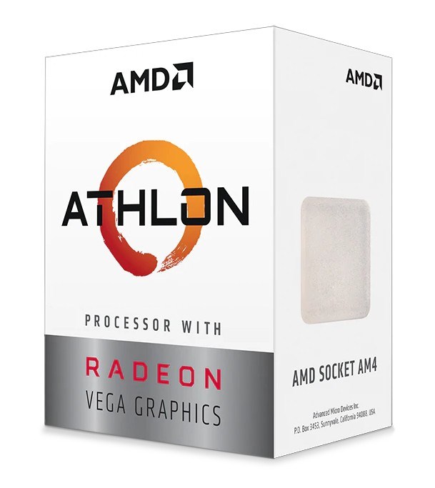 AMD Athlon 3000G ar Radeon Vega