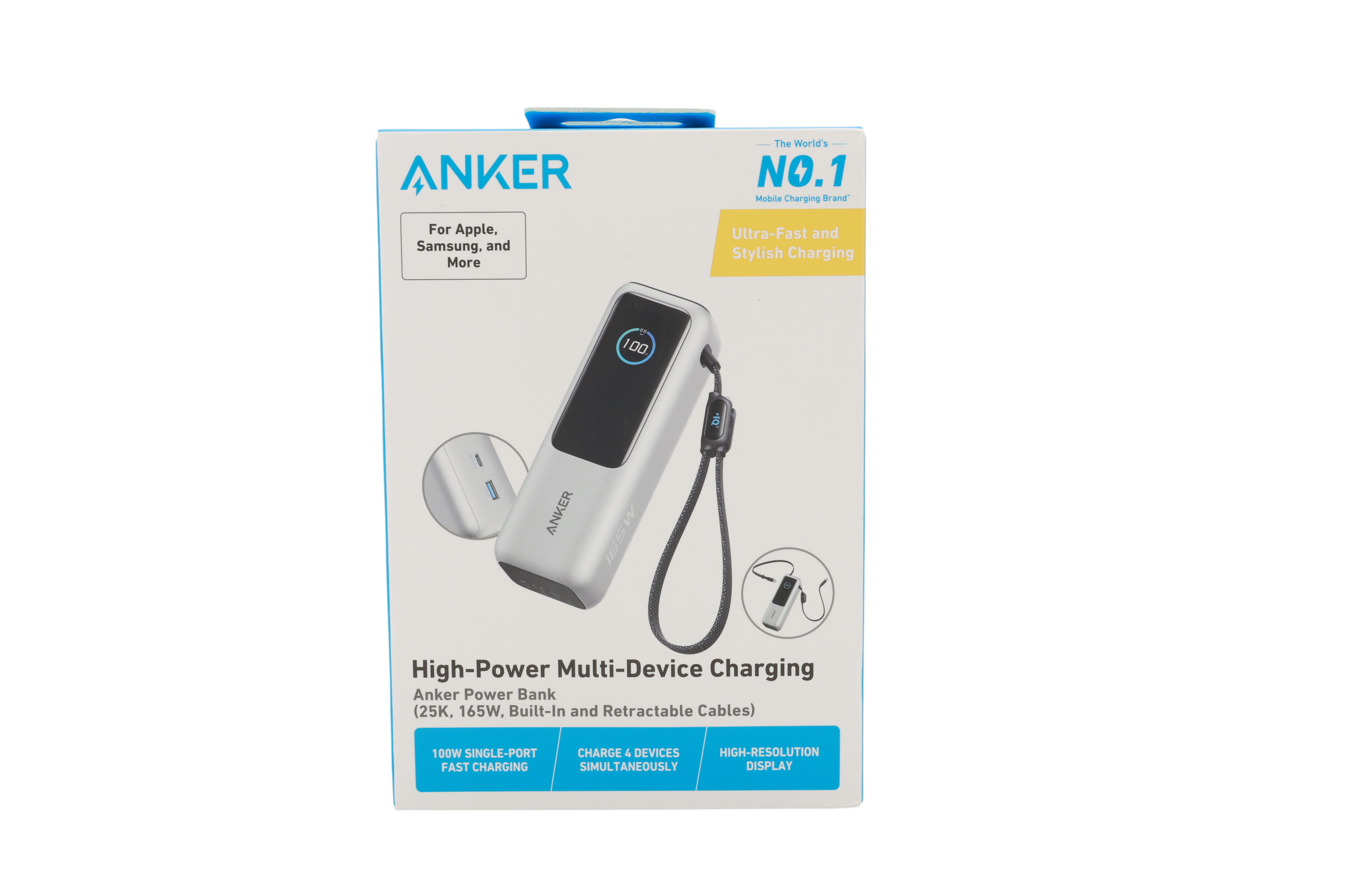Anker Powerbank ZOLO 25000mAh 165W ar