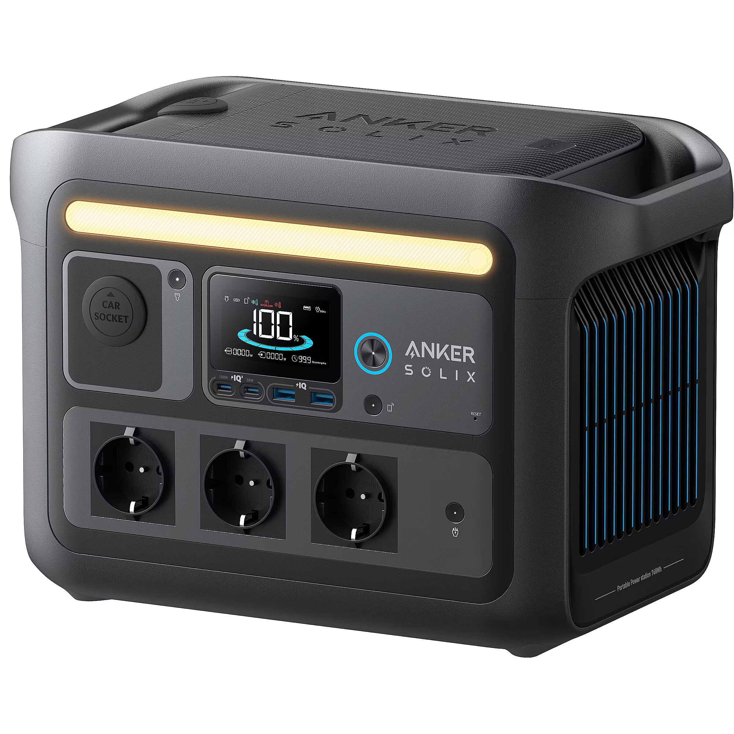 Anker SOLIX C800 Plus Pārnēsājama elektroenerģijas