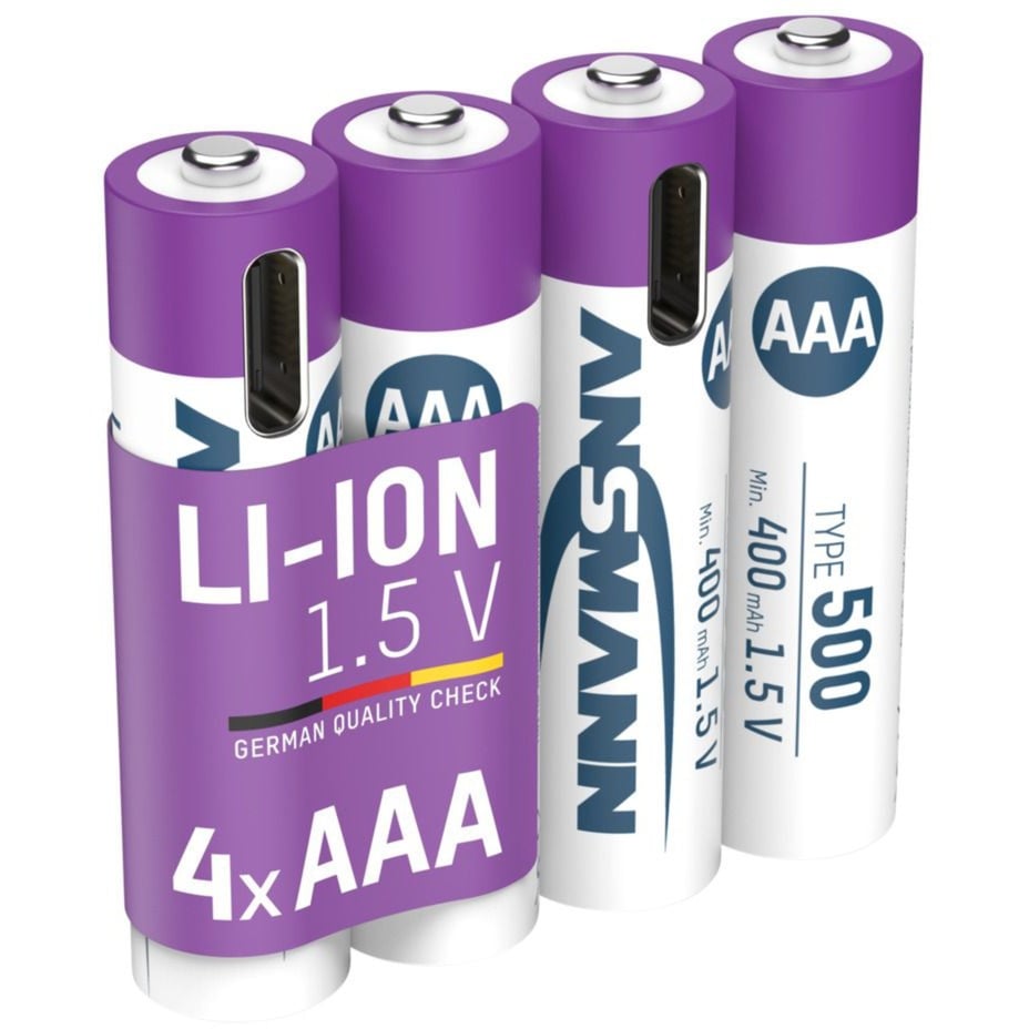 Akumulators Ansmann Li-Ion Micro AAA tips