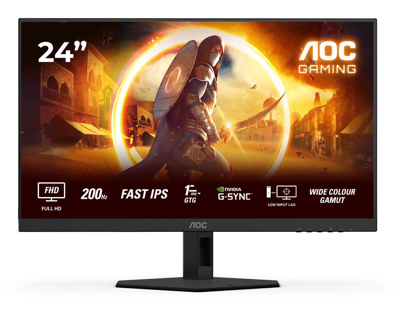 AOC Monitor 24G4HRE 23.8 cala