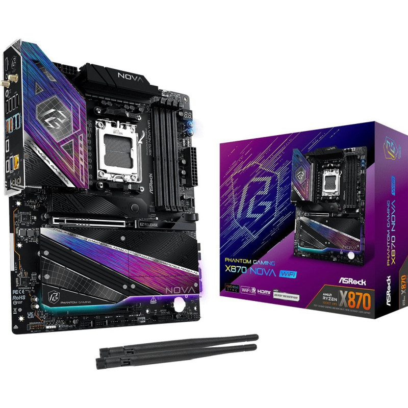 Mātesplate ASRock X870 NOVA WIFI —